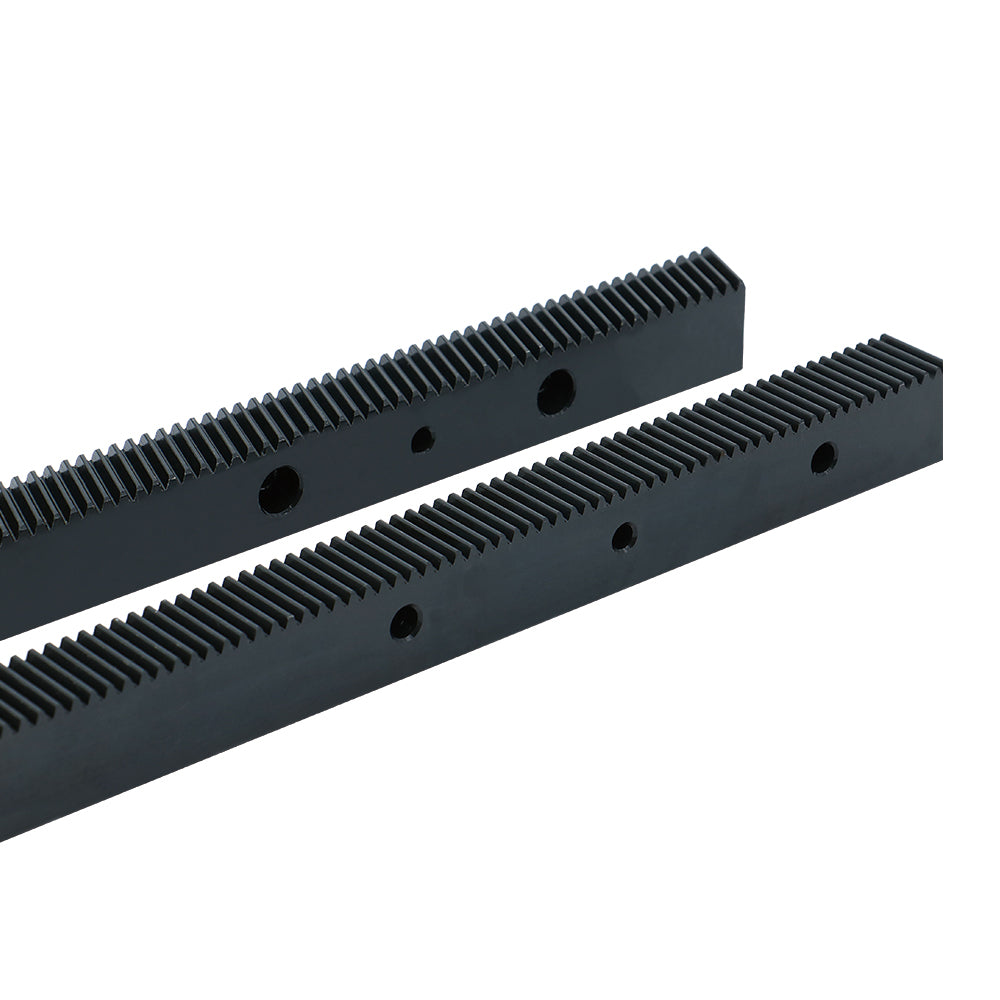 Steel Storage Teeth Rack HLTNC 1.5 Mod 20x20 Straight Teeth Helical Rack 1000mm 20*20 1m Blacke