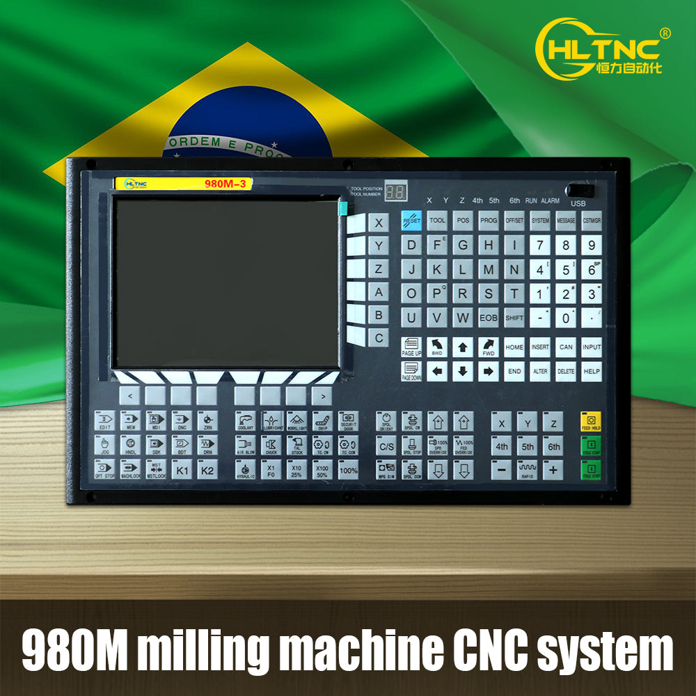 HLTNC Brazil Warehouse Shipping 980M CNC Milling Machine Controller Sy