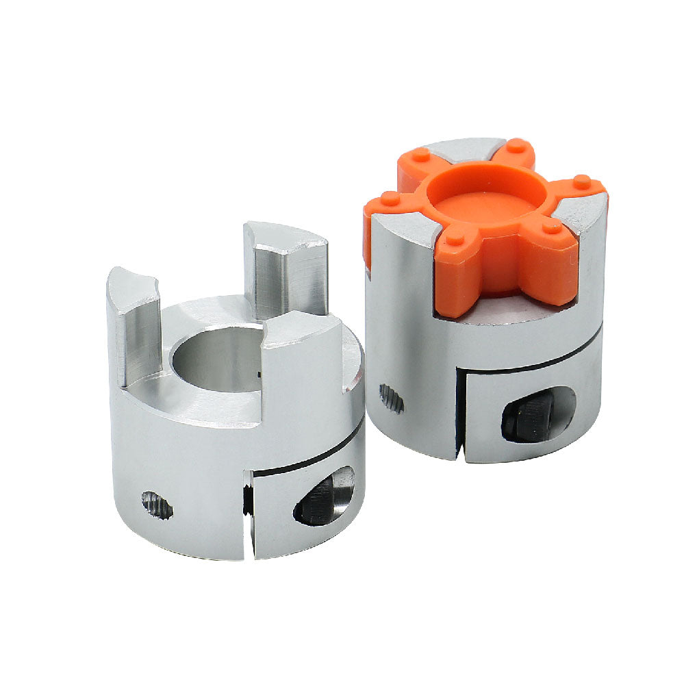 HLTNC LF Two Jaw D20L25 Coupler Aluminium Plum Flexible Shaft Coupling Stepper Motor Connector CNC Rated torque 3Nm max 6Nm