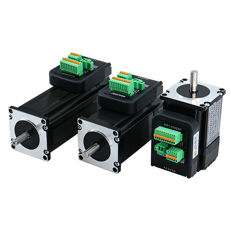 HLTNC JSS57P 1.5N.m 2N.m 3N.m Integration Closed Loop Stepper Motor Single Shaft 8mm with communication function
