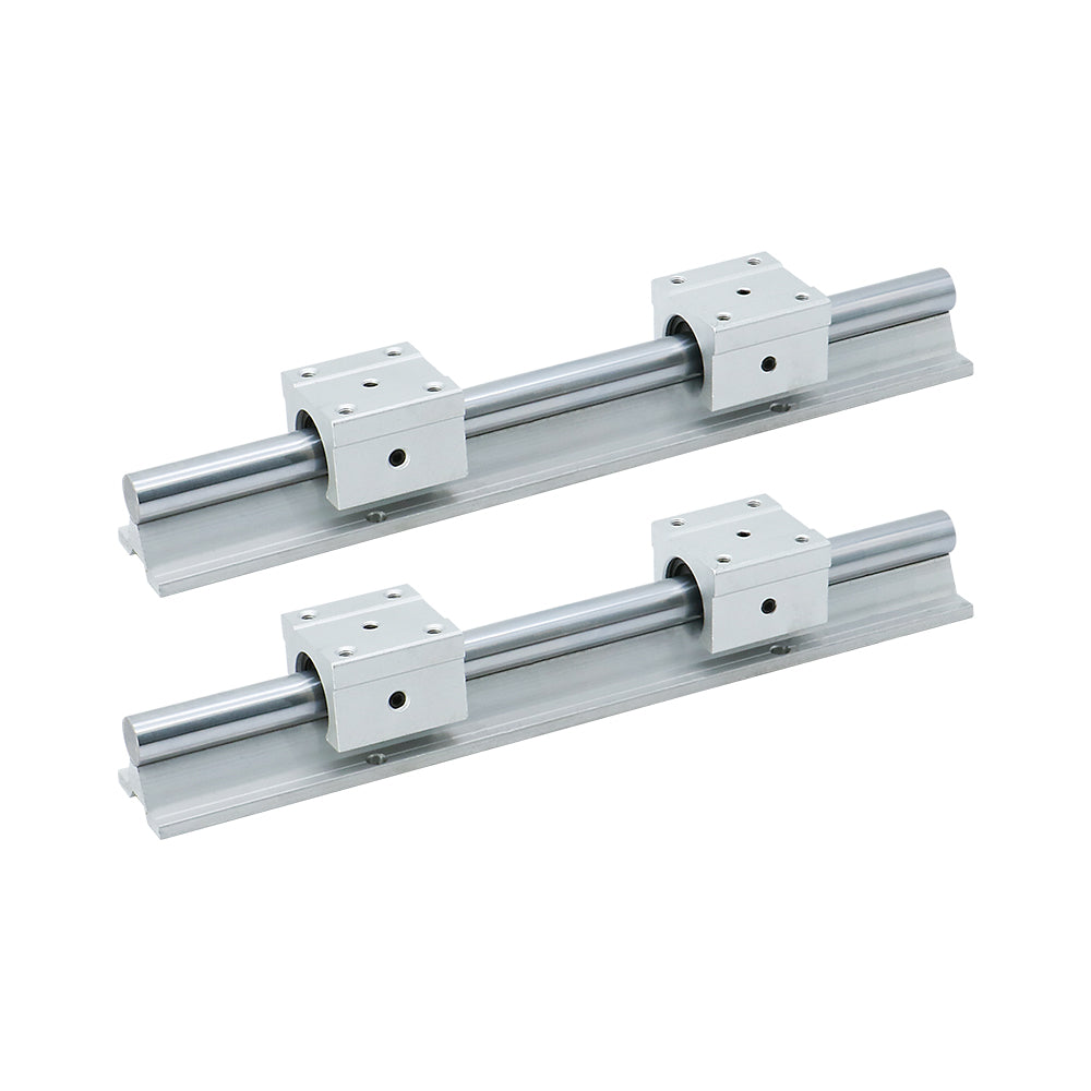 Cylindrical Linear Rails HLTNC SBR16 Linear Guide Rail SBRC16-B 700mm Cylindrical Hard Shaft Be