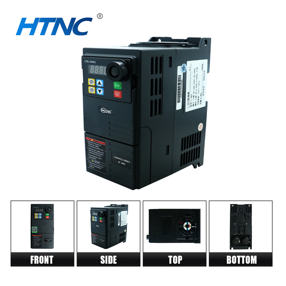 HLTNC 0.75kw 1.5kw 2.2kw VFD Inverter Output Variable Frequency Conver