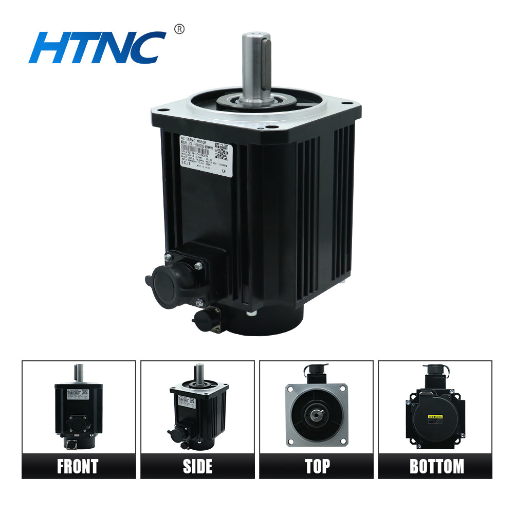 HLTNC 2.3kw AC Servo Motor & ECX EtherCAT Driver Kit 220V 3000 RPM 15N & 3meters Cable 17bit Absolute encoder For CNC Machine