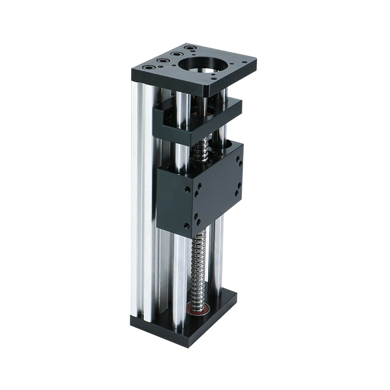 HLTNC HL80 Black Optical Axis Slide Table Module XYZ Axis Motion Automation Module Linear Module For Nema17 Nema23 Stepper Motor Automatic Robotic Arm