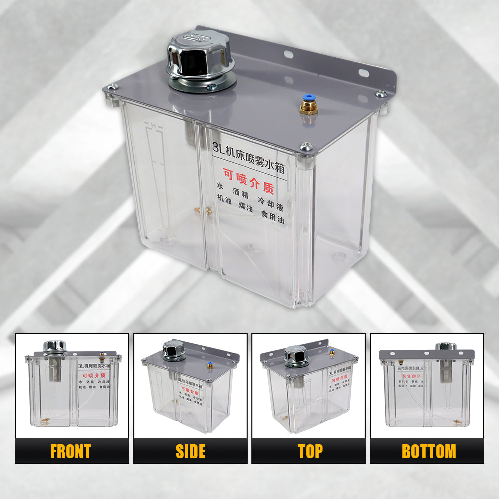 HLTNC 3L 0.8 Gallon Portable Water Tank With Sprayer Water Tank Spraye