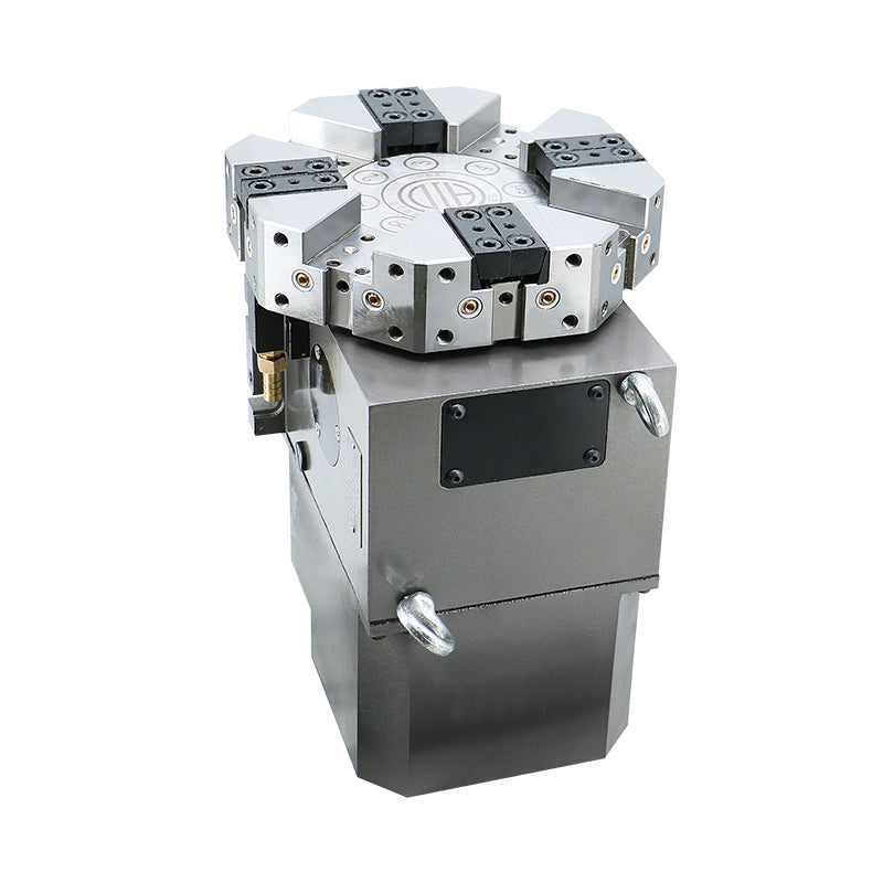 HLTNC HAK31 Series Six Eight Station Horizontal CNC Turret Rotating Tower Electric Tool Holder 380V HAK 63 80 100 125 For Lathe Turning Complex Parts Processing