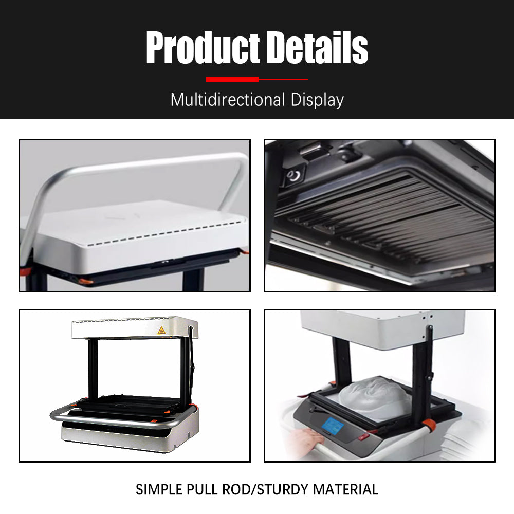 HLTNC Vaquform  Desktop Vacuum Heat Suction Molding 3D Modeling Automatic Small-Scale Maker Custom Shape Batch Production Toy DIY Mold School STEM Course PETG IMM Machine