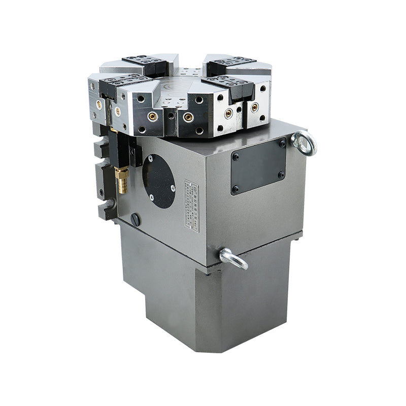 HLTNC HAK31 Series Six Eight Station Horizontal CNC Turret Rotating Tower Electric Tool Holder 380V HAK 63 80 100 125 For Lathe Turning Complex Parts Processing