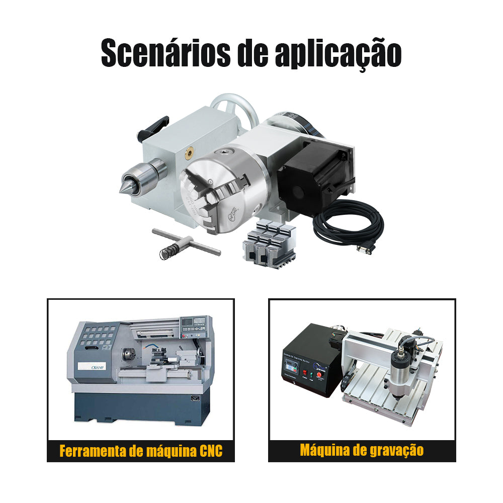 Cnc Router Indexing Machine HLTNC CNC 4th Axis Rotary Indexer MT2 Tailstock Axis Indexing Head 4:1
