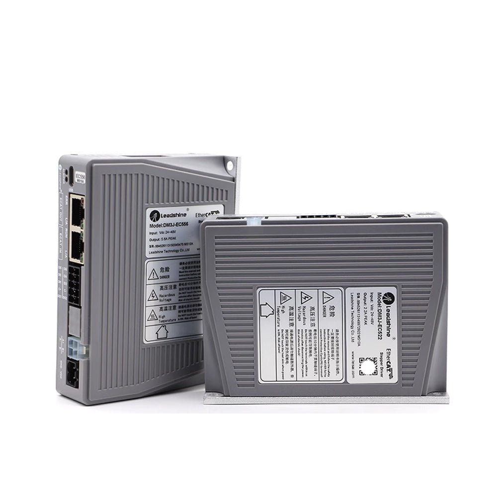 Leadshine DM3J Series EtherCAT Bus Stepper Driver EC522 EC556 EC570 EC882 20V To 50V 80V 2.2A 5.6A 7A 8.2A DC Suit For 42 57 60 Stepper Motor