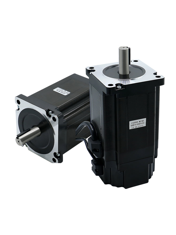 HLTNC Nema34 Stepper Motor 86 Flange 86HS118 5.6A 8.5N.m 1214ozin DC Engine With 4 Lead 1500RPM For CNC Router