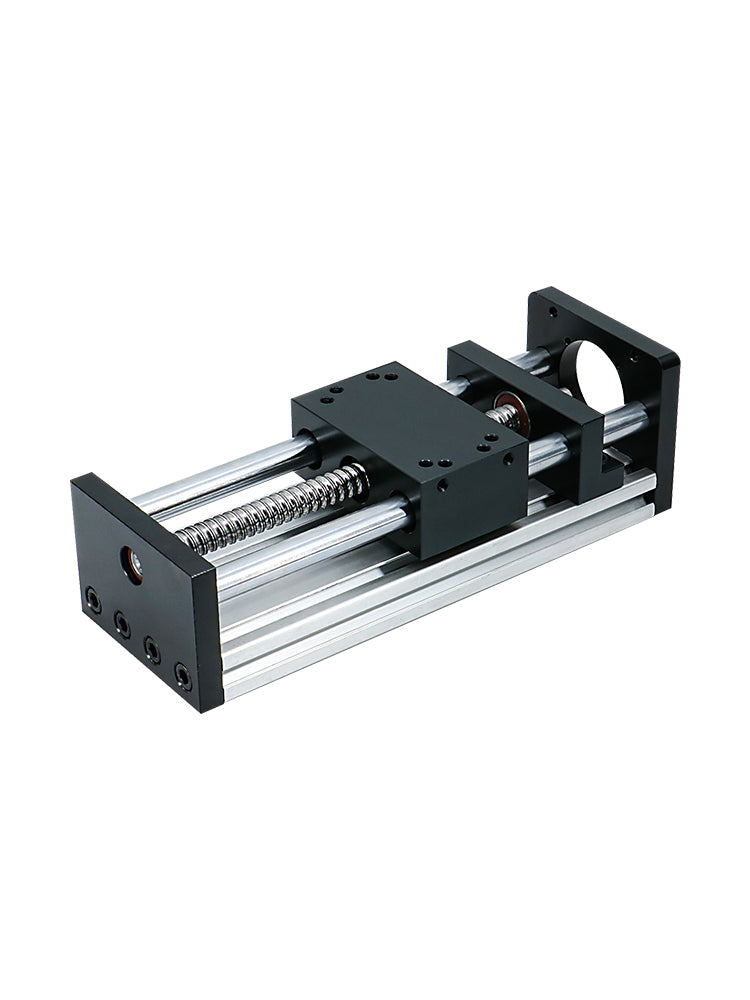 HLTNC HL80 Black Optical Axis Slide Table Module XYZ Axis Motion Automation Module Linear Module For Nema17 Nema23 Stepper Motor Automatic Robotic Arm