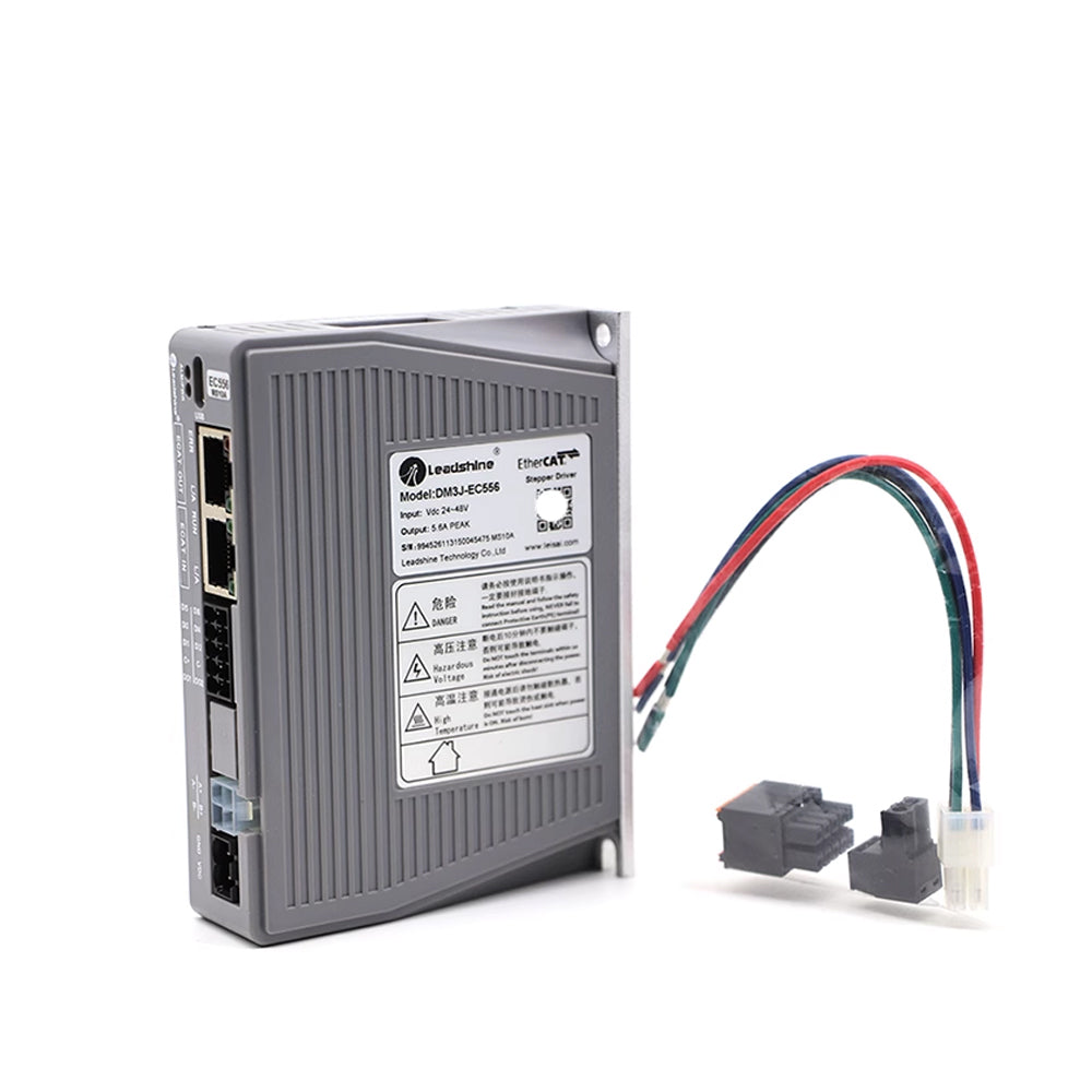 Leadshine DM3J Series EtherCAT Bus Stepper Driver EC522 EC556 EC570 EC882 20V To 50V 80V 2.2A 5.6A 7A 8.2A DC Suit For 42 57 60 Stepper Motor
