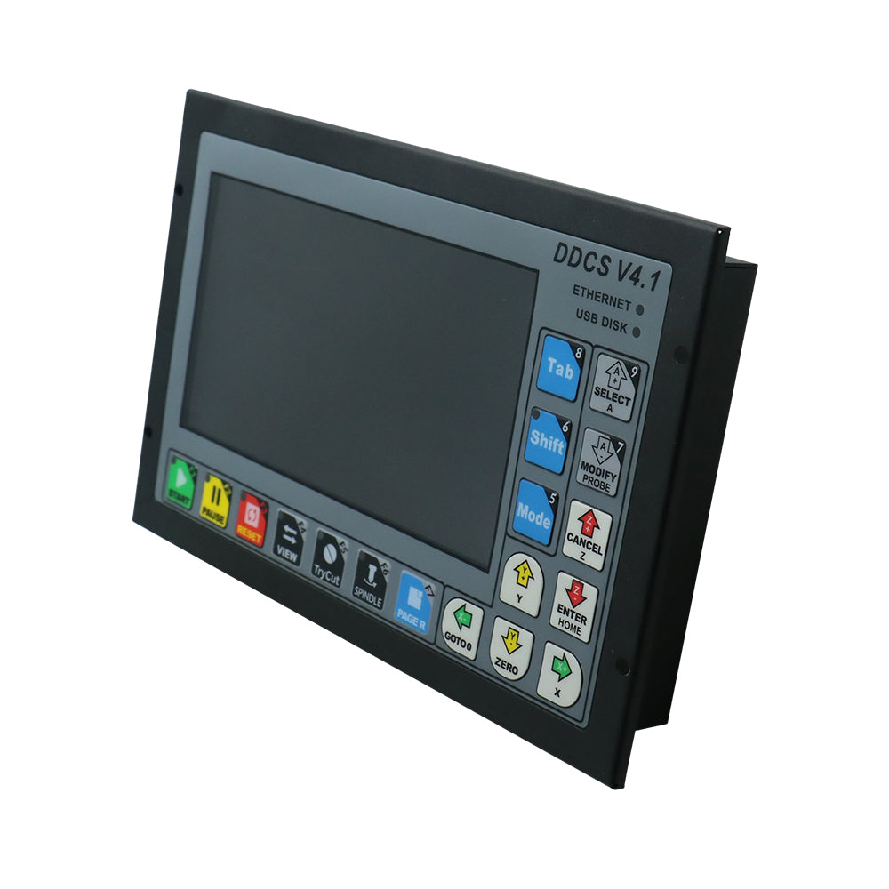 HLTNC DDCSV4.1 Upgrade Motion Controller 3-4 Axis 500Khz Speed Controller G code 24V input Servo Stepper Control Panel For CNC