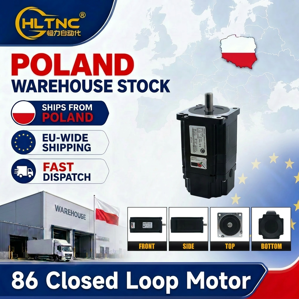 HLTNC Nema34 Closed Loop Stepper Motor 12N High Torque With Coding Cab