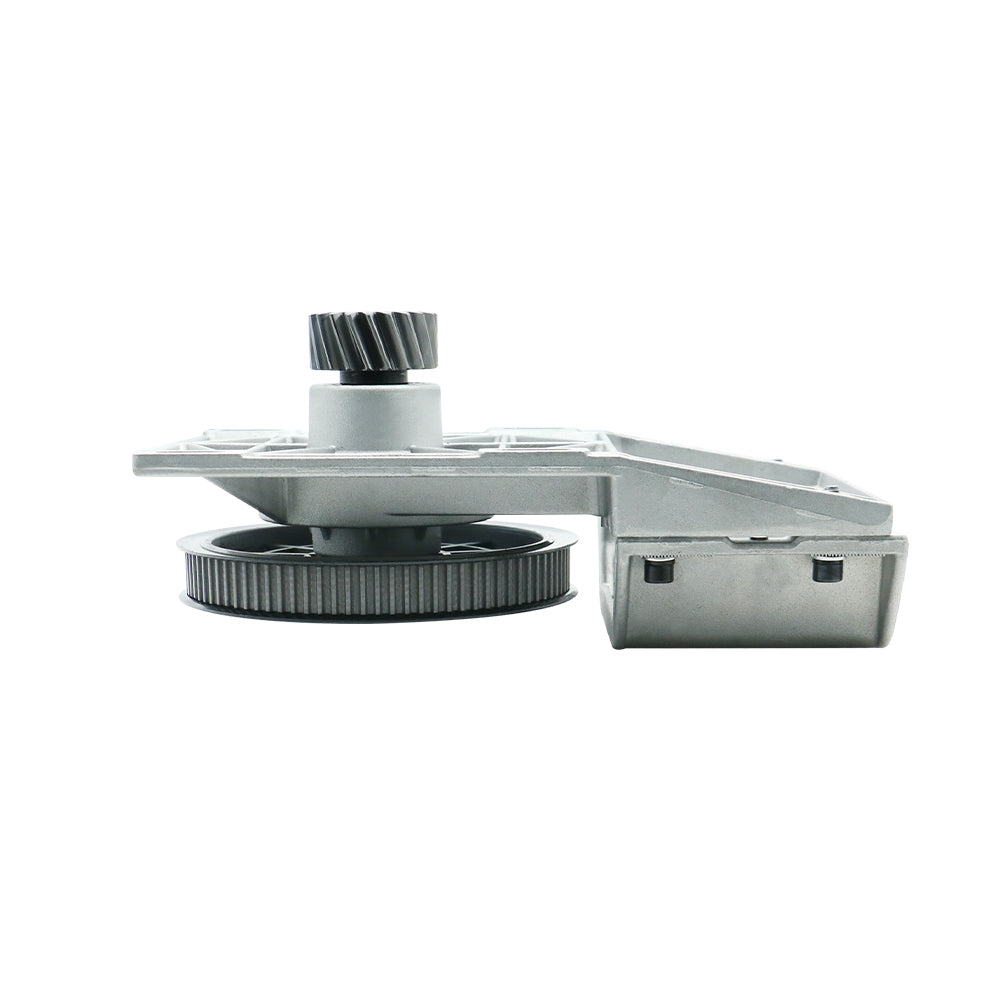 HLTNC 2m Module Standard Cnc Router Use Ration 5:1 Gearbox Left Helical Belt Reducer For Nema34 Motor Cast Aluminum Materials
