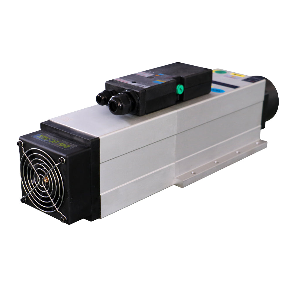 HLTNC HQD ATC Spindle 6kw AC220v / 380v Automatic Tool Changing Spindle 800Hz 24000RPM ISO30 Tool Holder Air Cooled For CNC
