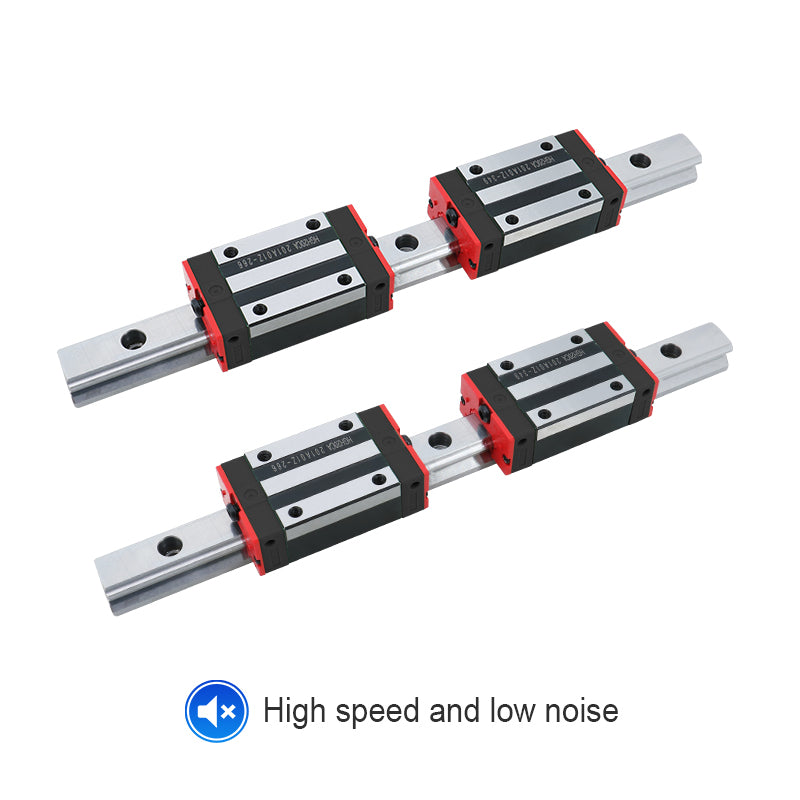 CNC Guide kit：2 pcs HGR15  linear guides +4 pcs HGH15CA / HGW15CC blocks carriages + 1 set ball screw kit SFU1605 with 8mm coupler for CNC